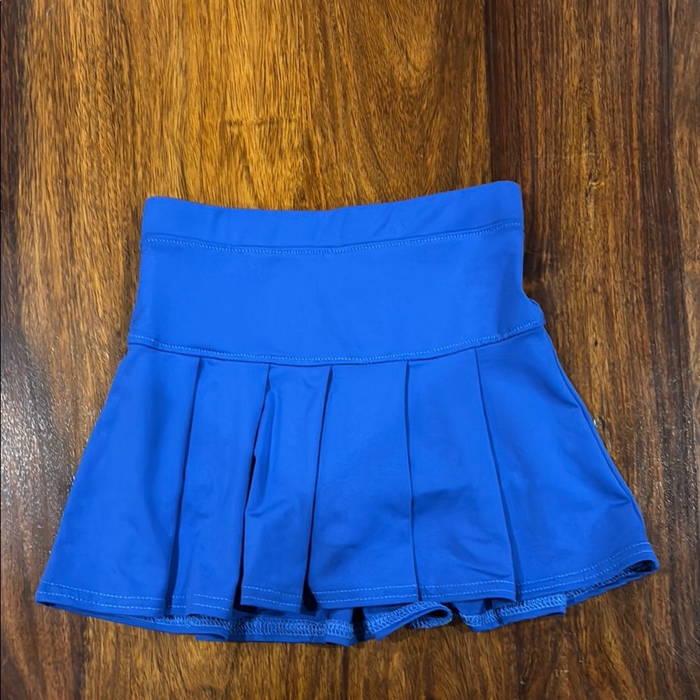 Blue Kids Skort